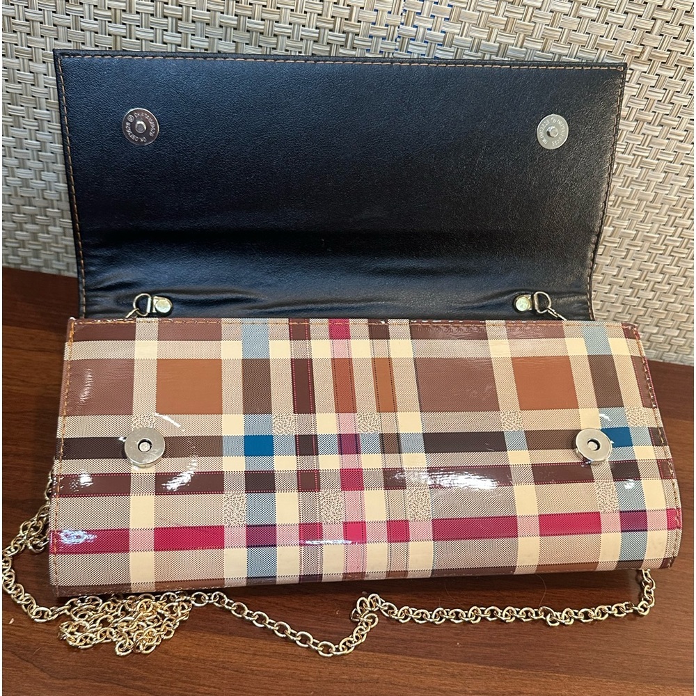 🌟2xHP🌟2017-19 Convertible Plaid Vinyl Fashion Bag by Fendour - Picture 4 of 16